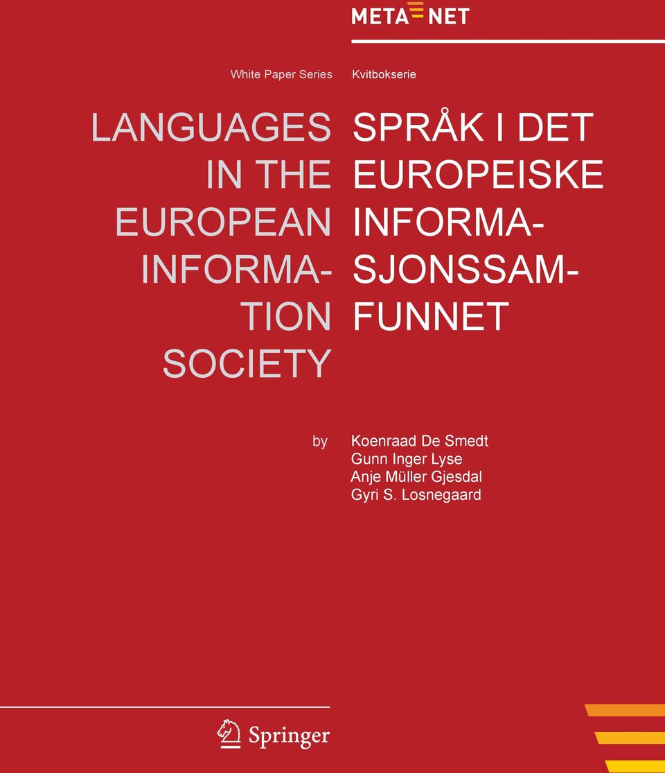 EUROPEISKE INFORMA- SJONSSAM- FUNNET by Koenraad