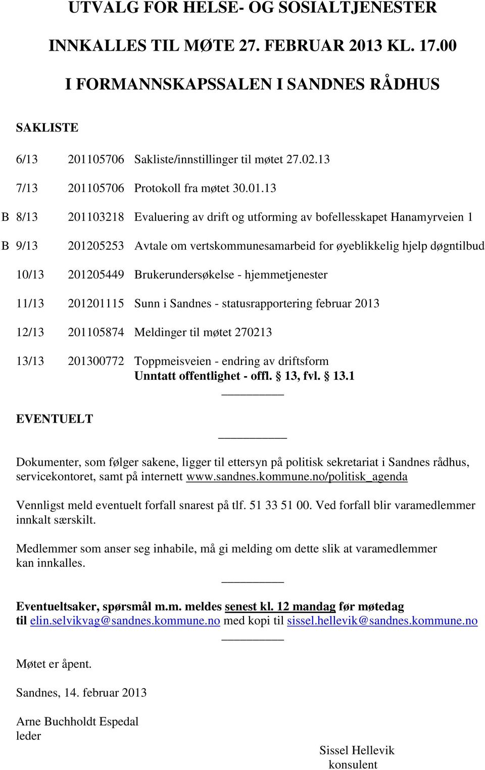 05706 Protokoll fra møtet 30.01.