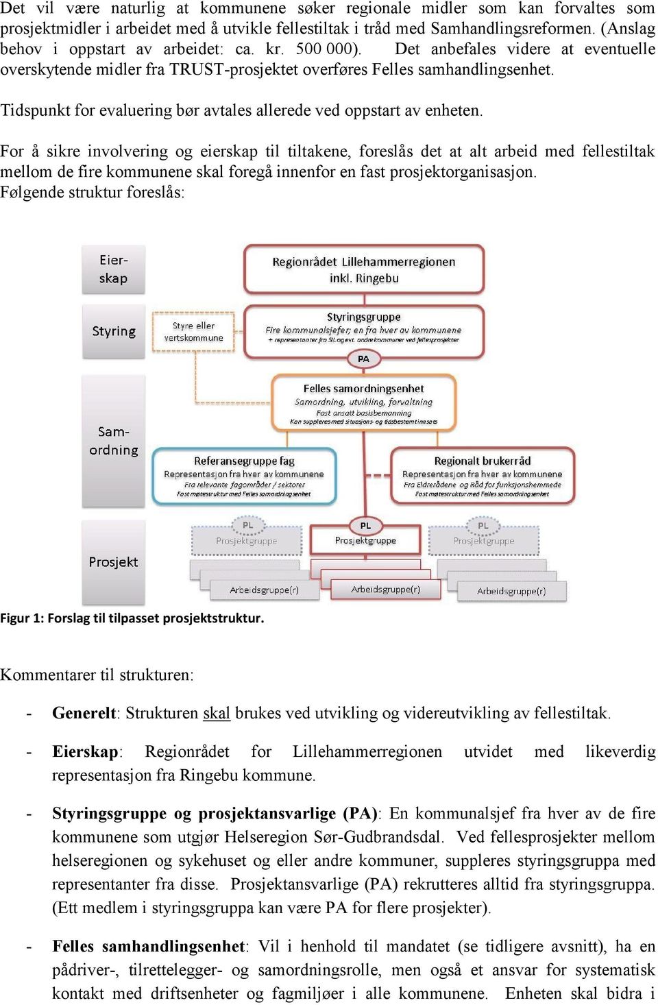 Tidspunkt for evaluering bør avtales allerede ved oppstart av enheten.