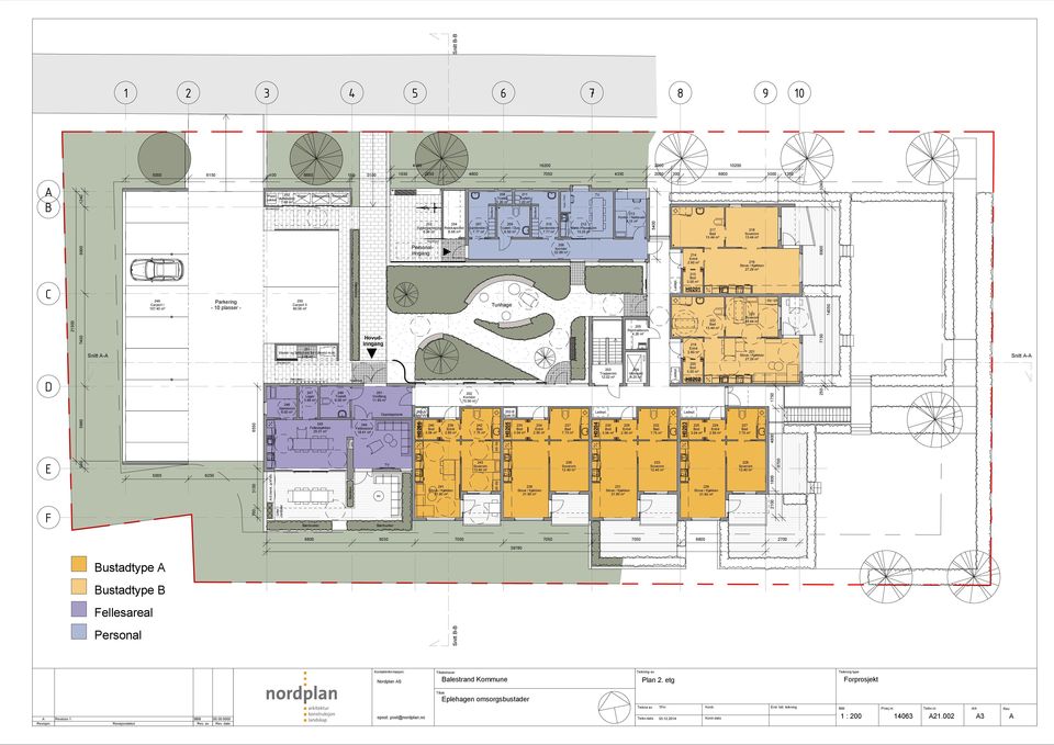 88 m² Våtorganisk Restavfall 251 Vaske- og ladeplass for rullestol m.m. 5.18 m² Skyveporter Urter / Jordbær 250 Carport II 90.59 m² 245 Felleskjøkken 25.31 m² Bærbusker 248 Toalett 6.