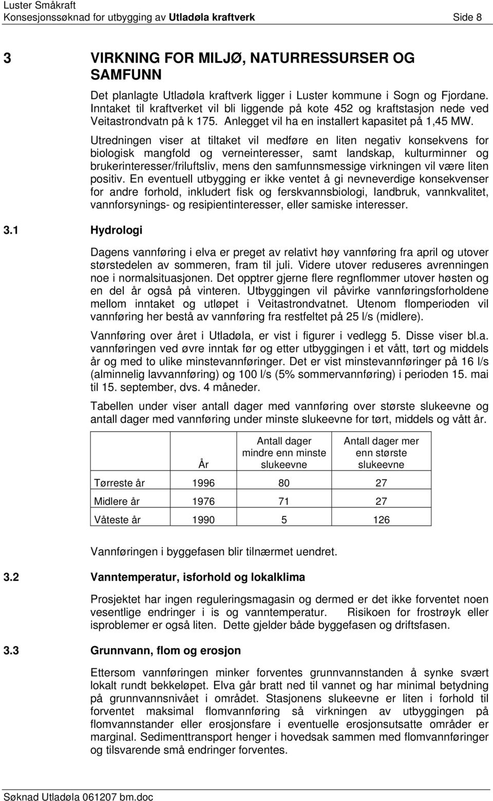 Anlegget vil ha en installert kapasitet på 1,45 MW.