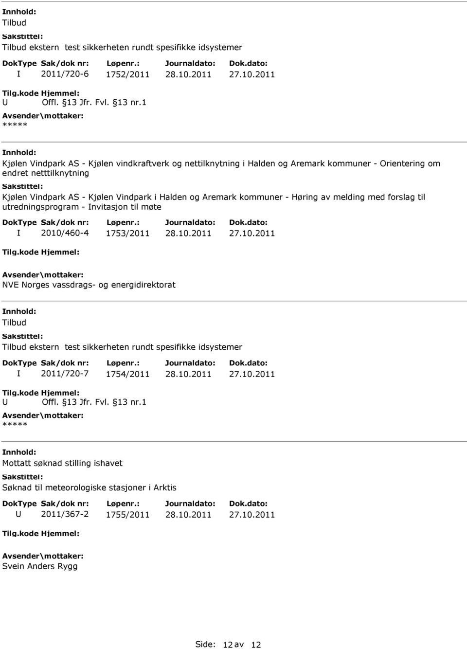 Aremark kommuner - Høring av melding med forslag til utredningsprogram - nvitasjon til møte 2010/