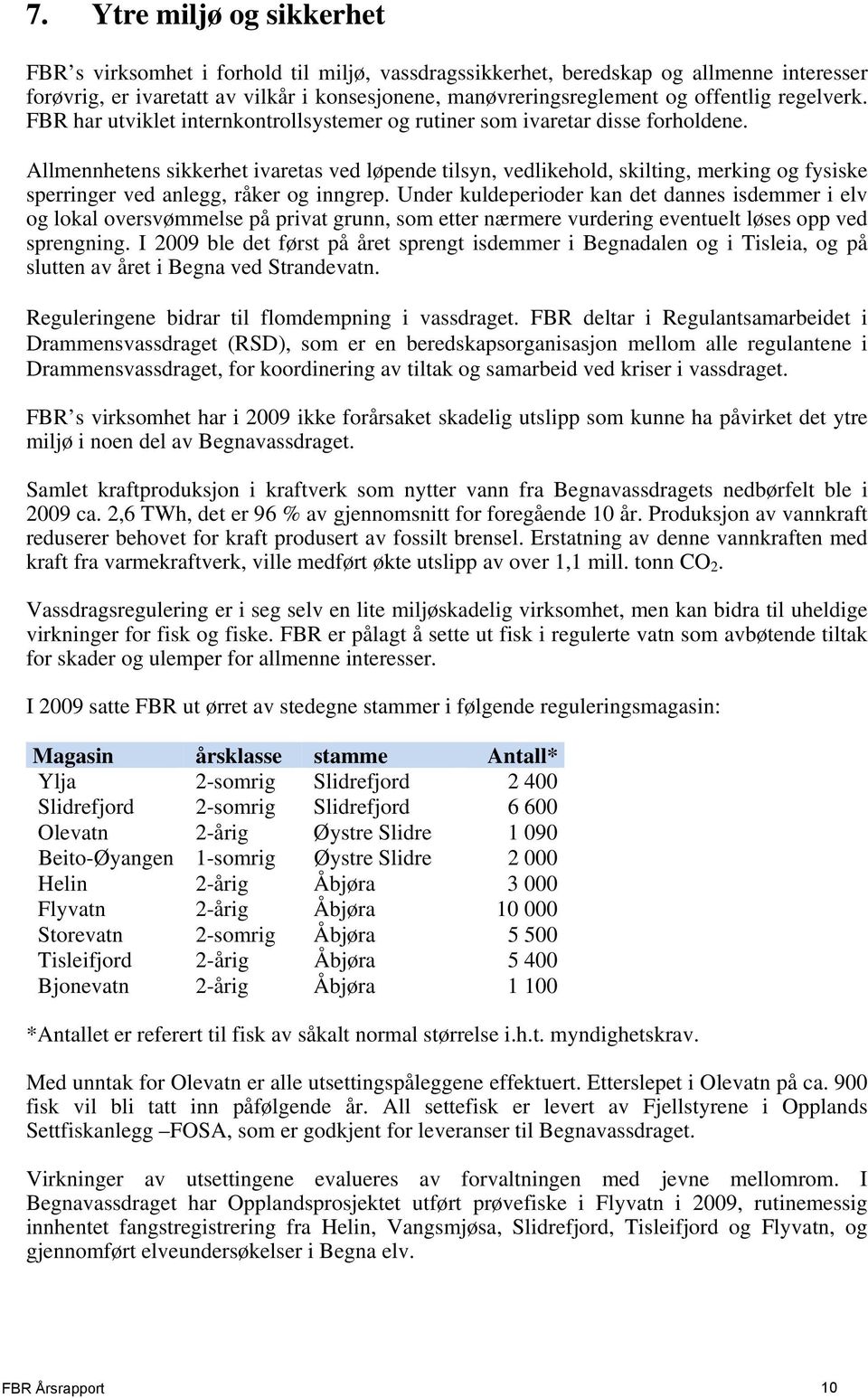 Allmennhetens sikkerhet ivaretas ved løpende tilsyn, vedlikehold, skilting, merking og fysiske sperringer ved anlegg, råker og inngrep.