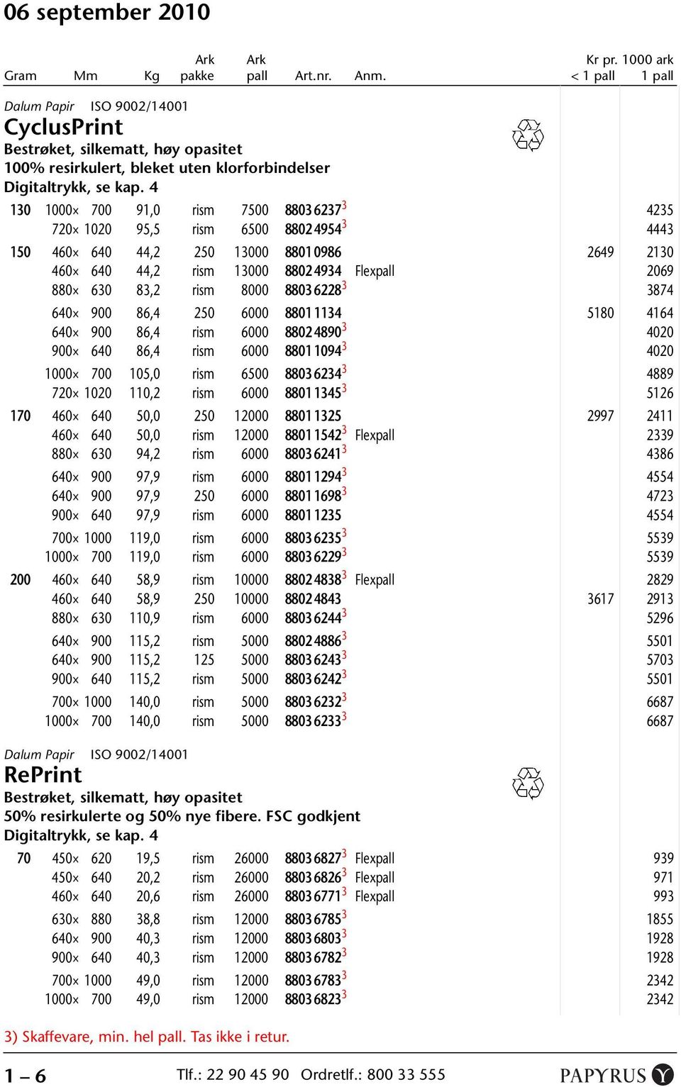 4 130 1000 700 91,0 rism 7500 8803 6237 3 4235 720 1020 95,5 rism 6500 8802 4954 3 4443 150 460 640 44,2 250 13000 8801 0986 0 2649 2130 460 640 44,2 rism 13000 8802 4934 0 Flexpall 2069 880 630 83,2