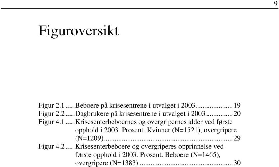 Kvinner (N=1521), overgripere (N=1209)...29 Figur 4.2...Krisesenterbeboere og overgriperes opprinnelse ved første opphold i 2003.