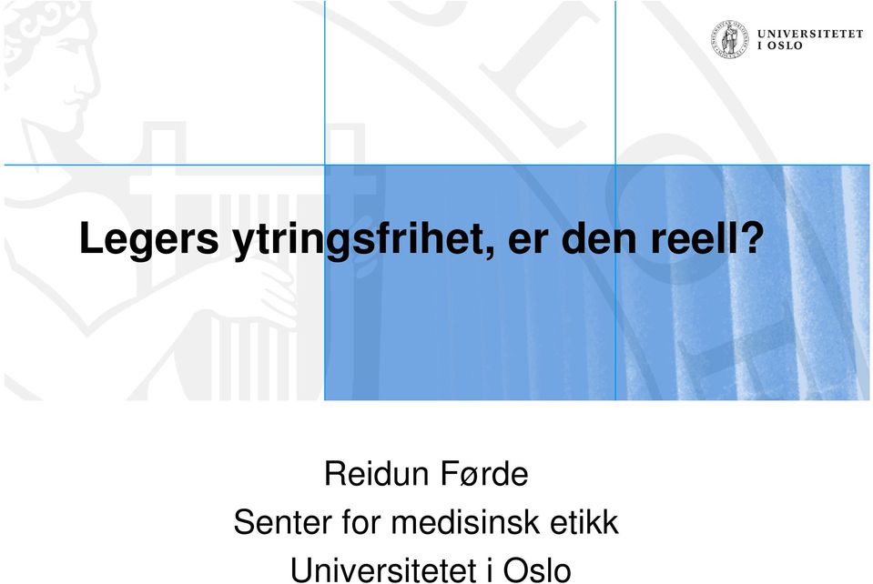 Reidun Førde Senter for