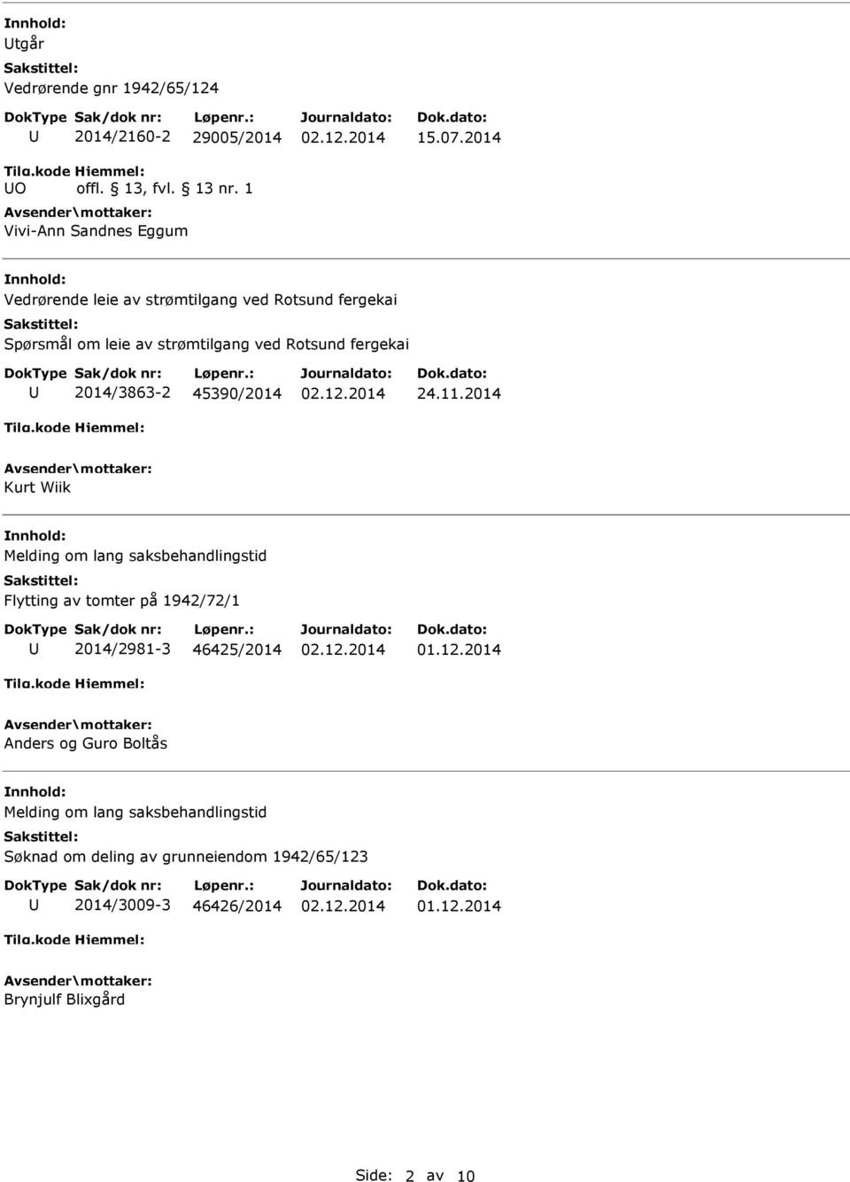 fergekai 2014/3863-2 45390/2014 24.11.