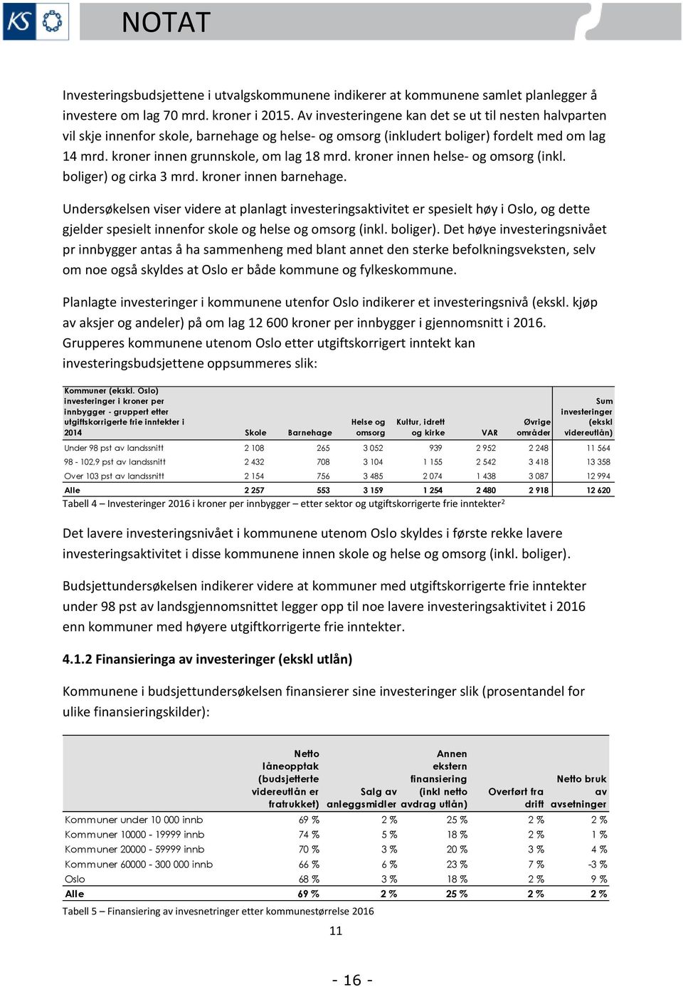 kroner innen helse- og omsorg (inkl. boliger) og cirka 3 mrd. kroner innen barnehage.