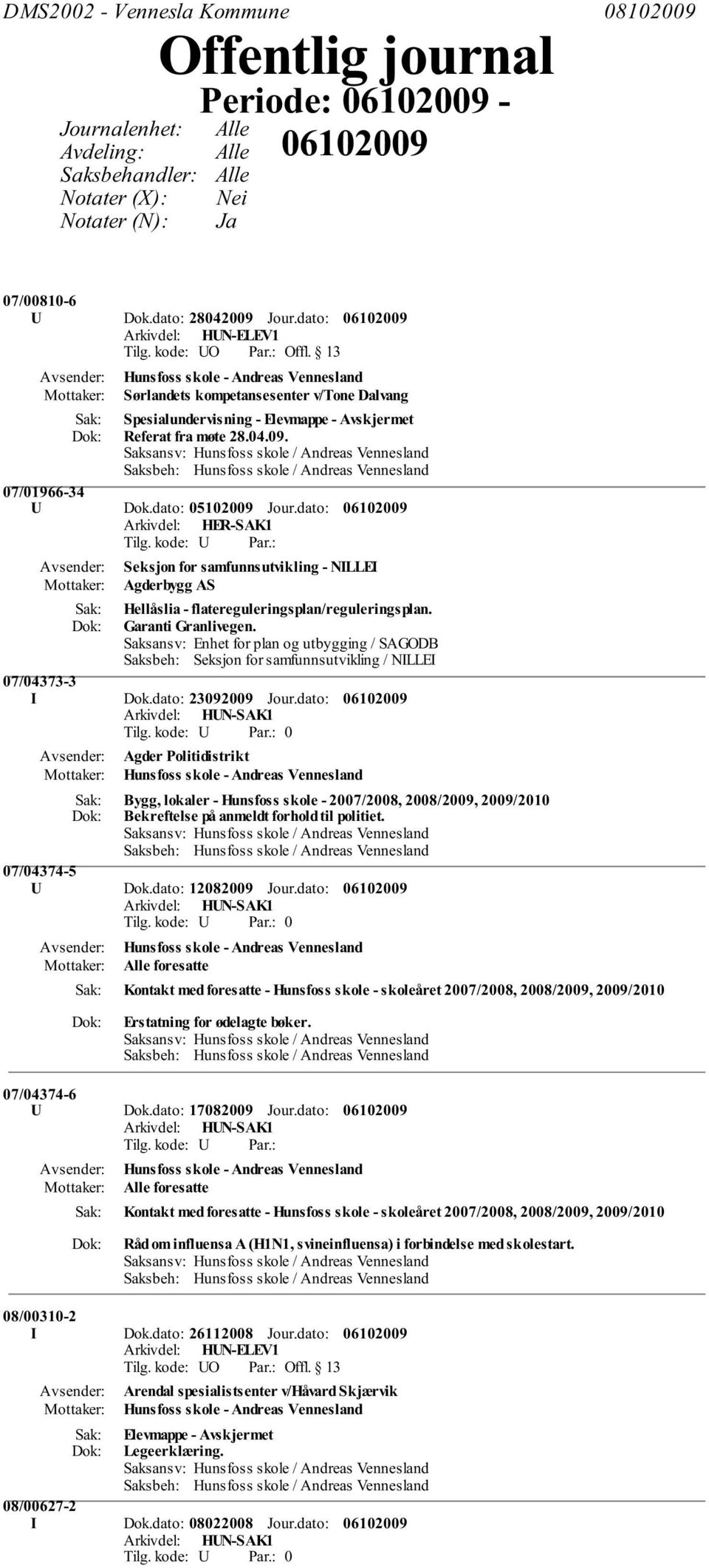 dato: Seksjon for samfunnsutvikling - NILLEI Agderbygg AS Hellåslia - flatereguleringsplan/reguleringsplan. Garanti Granlivegen.