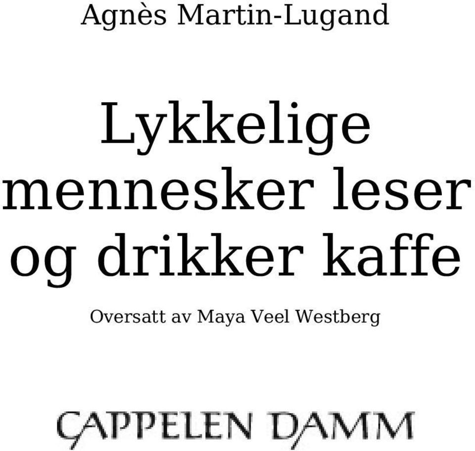 leser og drikker kaffe