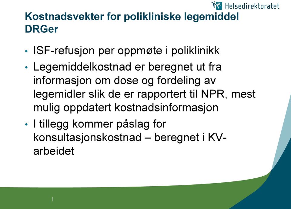 fordeling av legemidler slik de er rapportert til NPR, mest mulig oppdatert