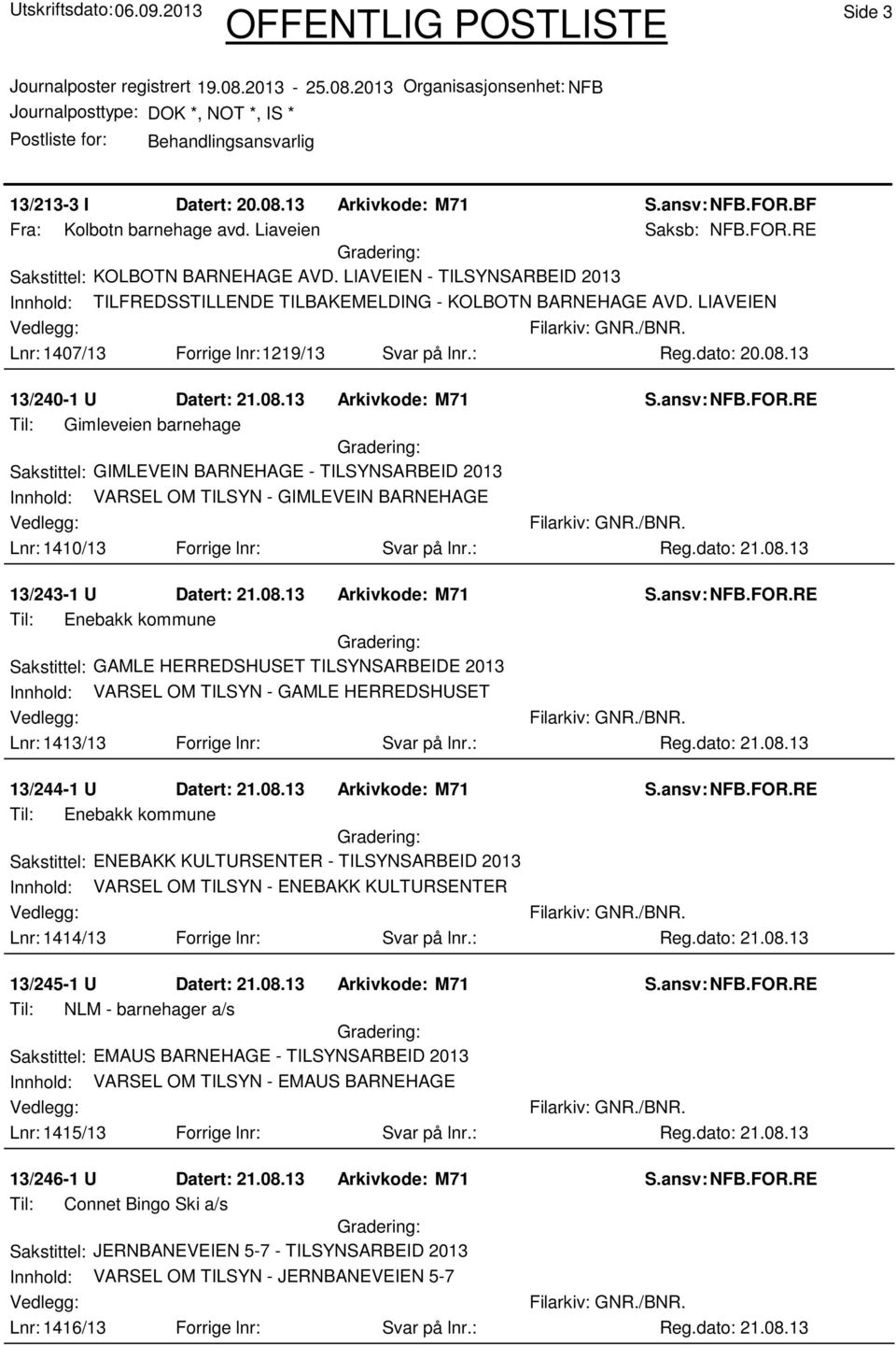 13 13/240-1 U Datert: 21.08.