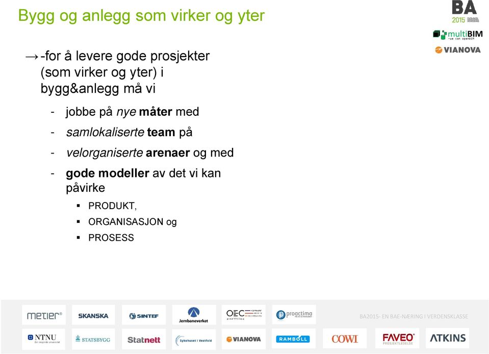 samlokaliserte team på - velorganiserte arenaer og med - gode modeller av