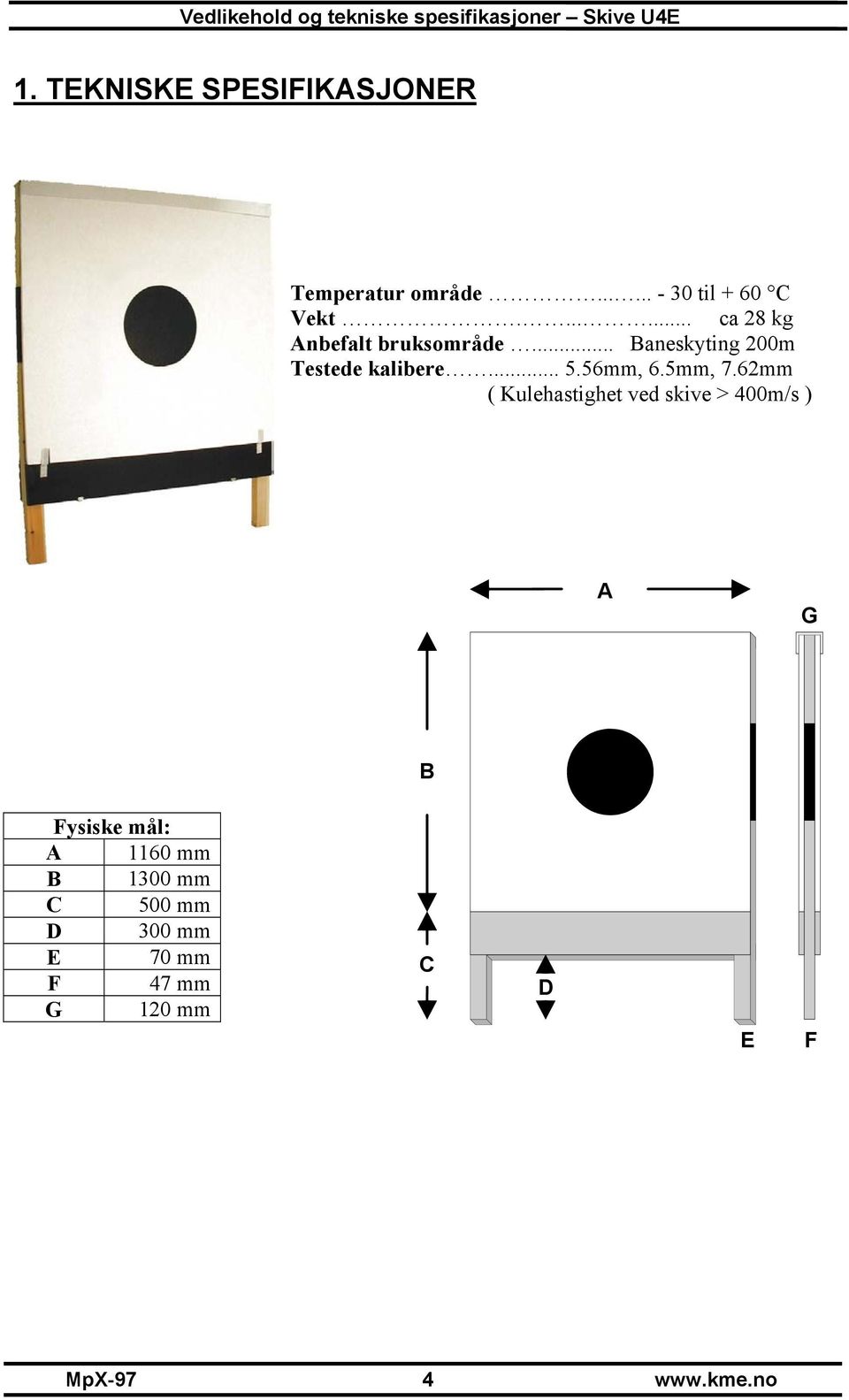 56mm, 6.5mm, 7.