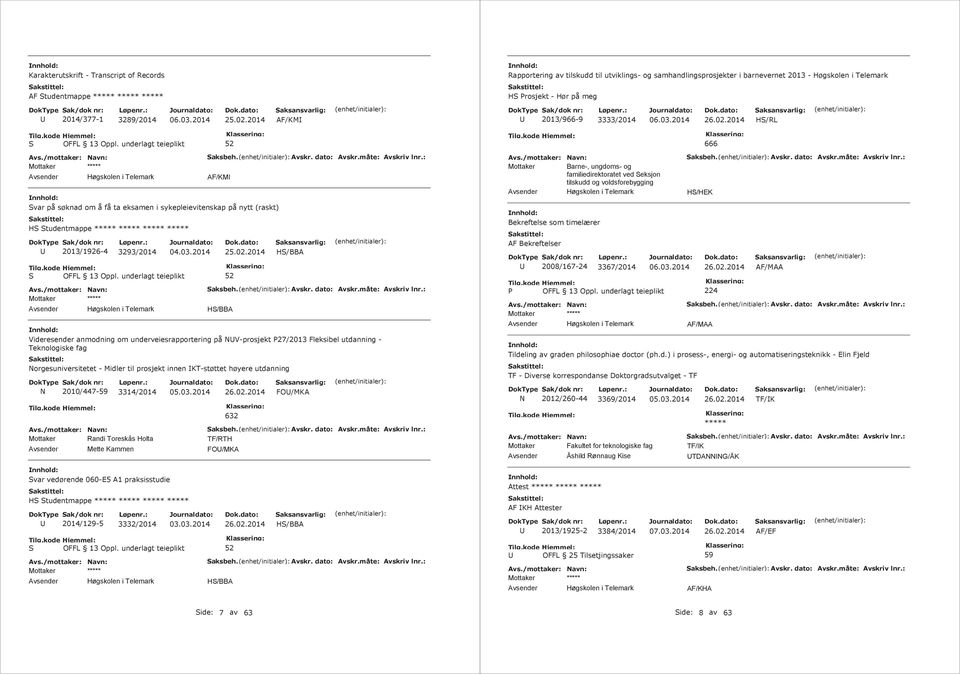 2014 Videresender anmodning om underveiesrapportering på NV-prosjekt P27/2013 Fleksibel utdanning - Teknologiske fag Norgesuniversitetet - Midler til prosjekt innen KT-støttet høyere utdanning N