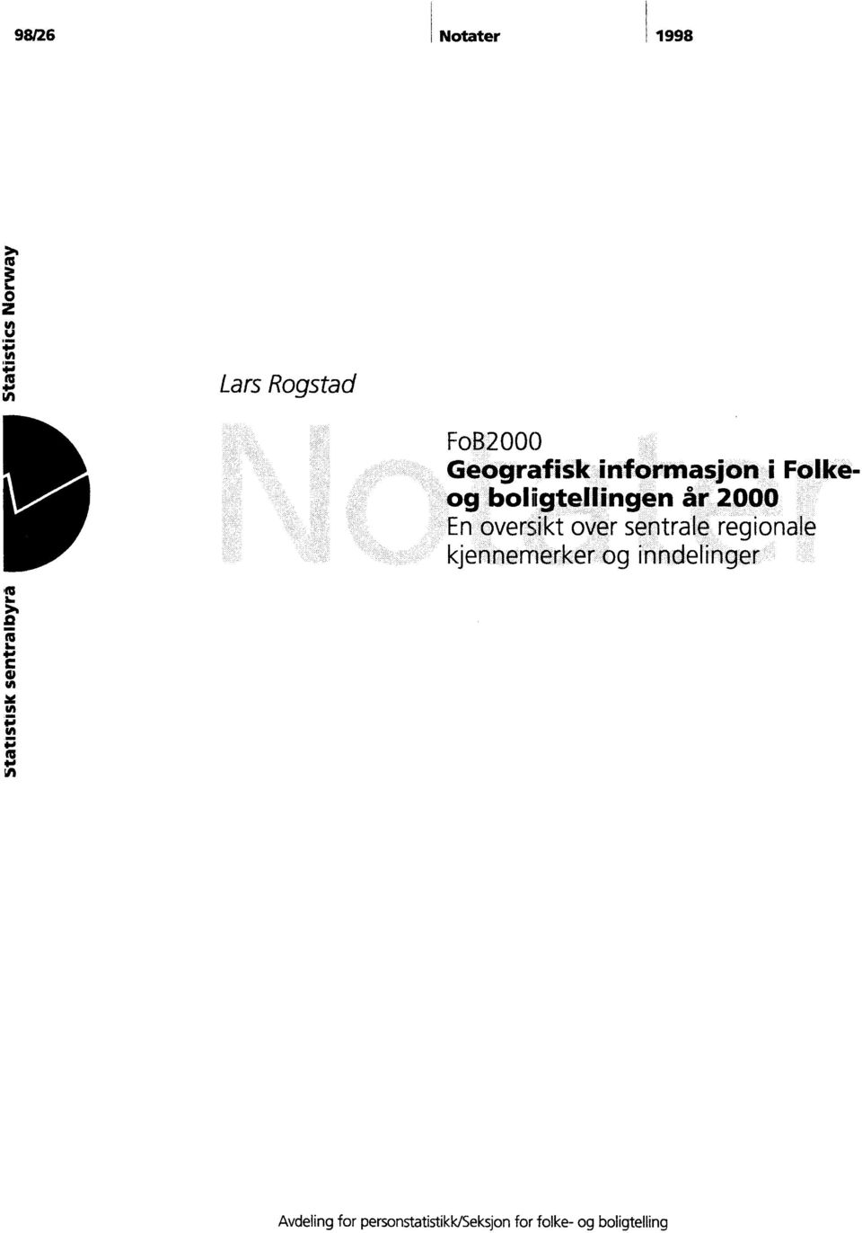 oversikt over sentrale regionale kjennemerker og