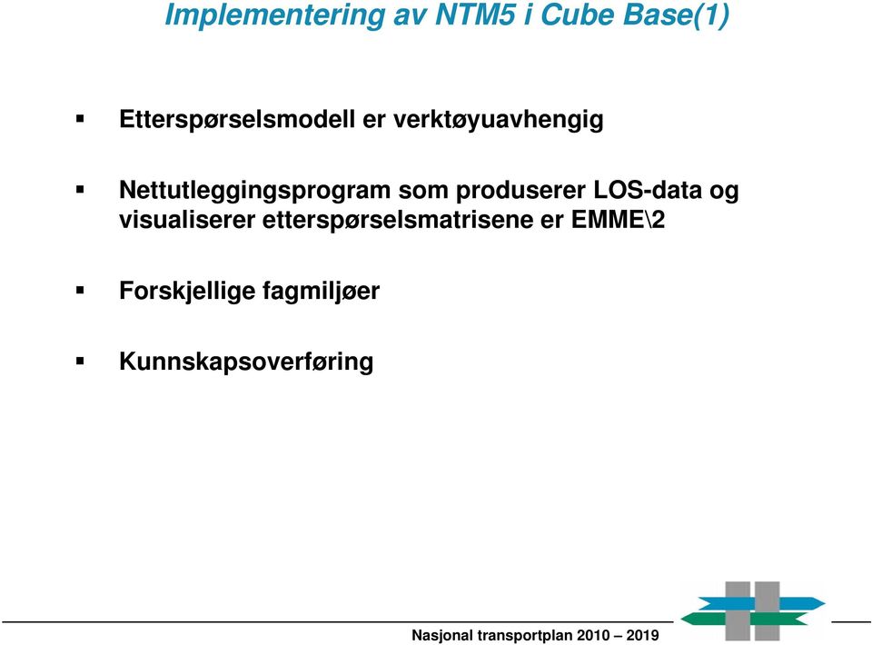 Nettutleggingsprogram som produserer LOS-data og