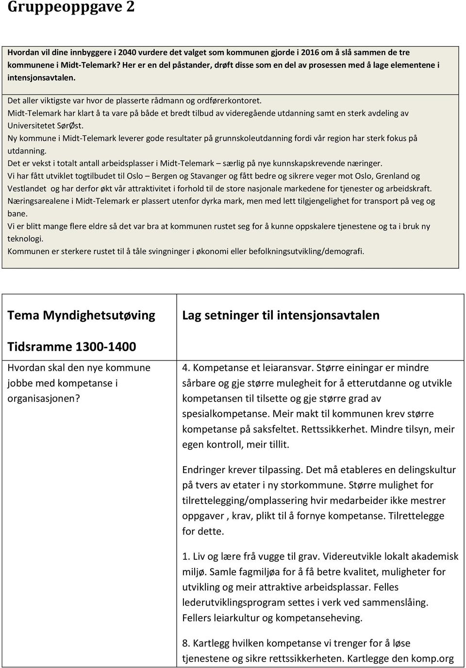 Midt-Telemark har klart å ta vare på både et bredt tilbud av videregående utdanning samt en sterk avdeling av Universitetet SørØst.