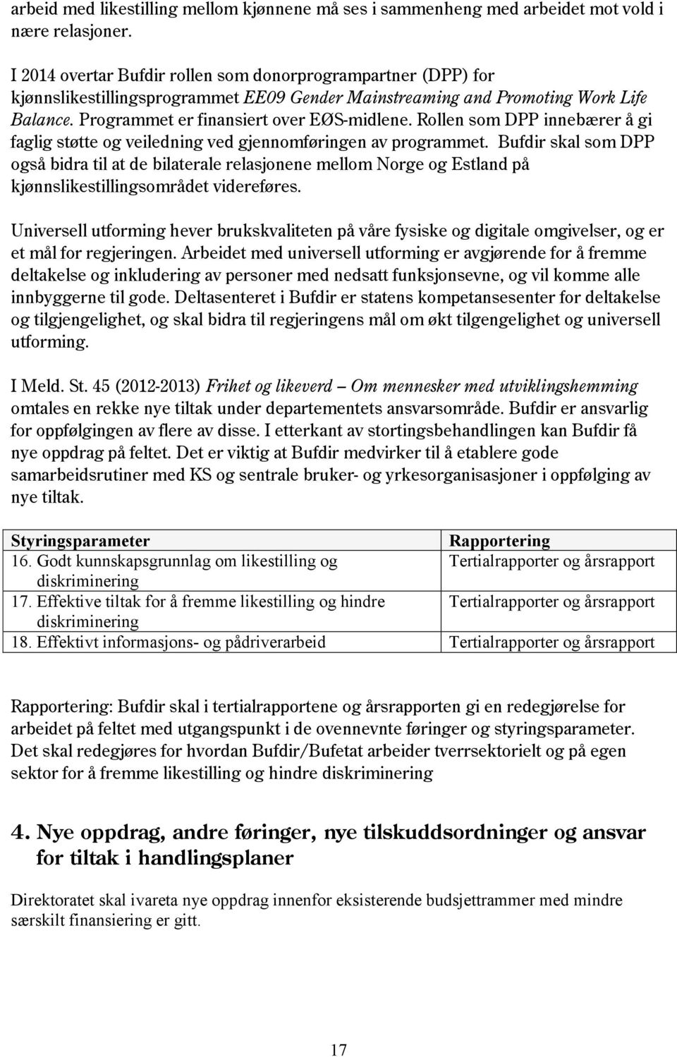 Rollen som DPP innebærer å gi faglig støtte og veiledning ved gjennomføringen av programmet.