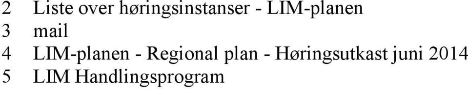 - Regional plan - Høringsutkast