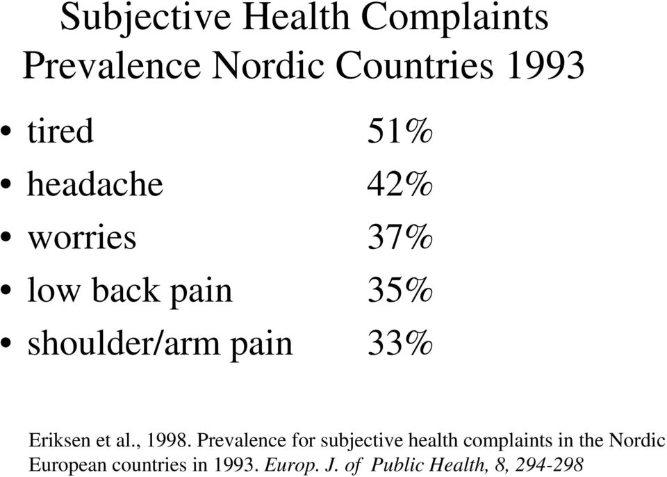 Eriksen et al., 1998.