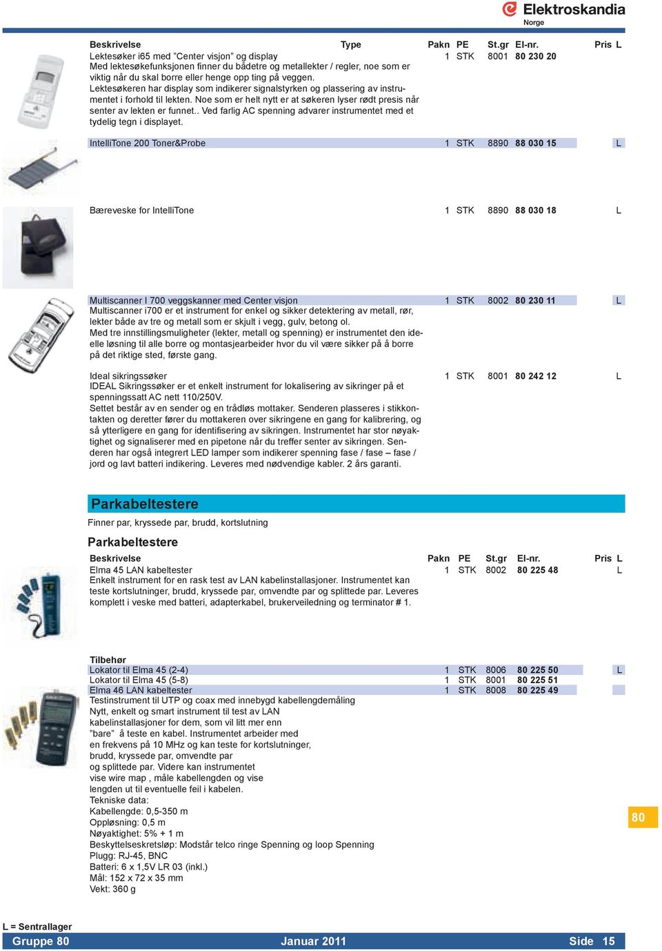 senteravlektenerfunnetvedfarligacspenningadvarerinstrumentetmedet tydeligtegnidisplayet IntelliTone200Toner&Probe 1 STK 8890 88 030 15 L BæreveskeforIntelliTone 1 STK 8890 88 030 18 L