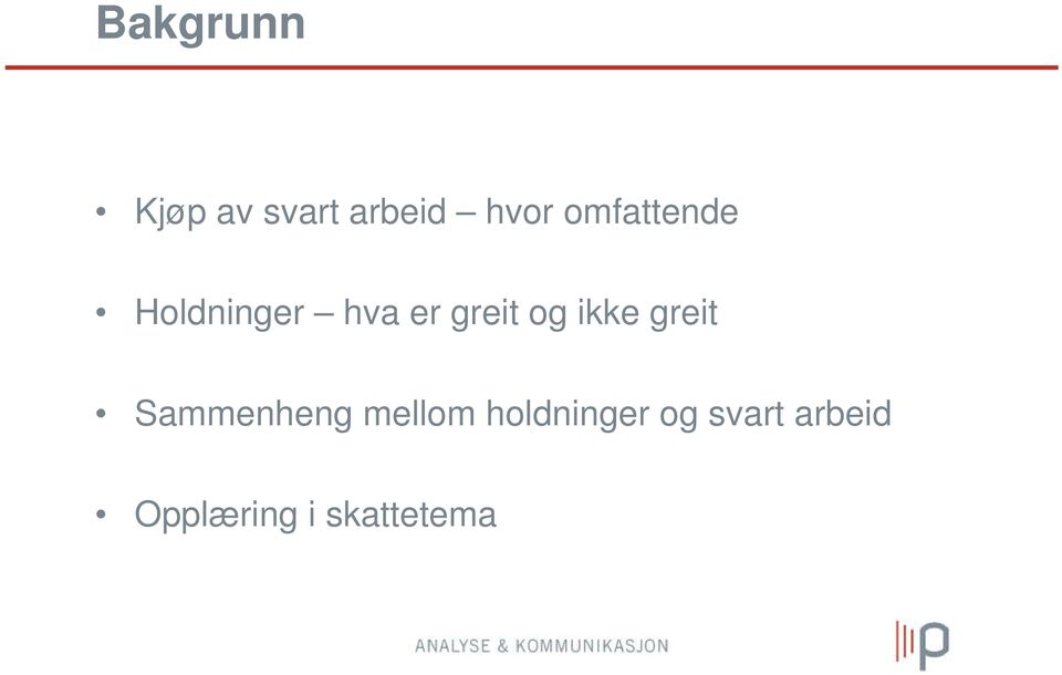 ikke greit Sammenheng mellom