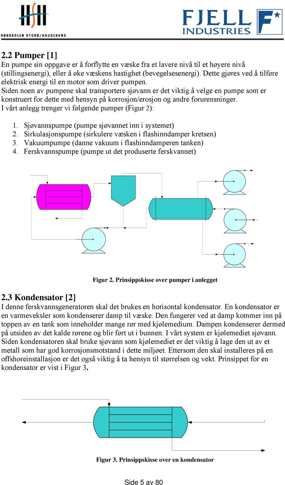 Sden noen av pupene skal transportere sjøvann er det vktg å velge en pupe so er konstruert for dette ed hensyn på korrosjon/erosjon og andre forurensnnger.