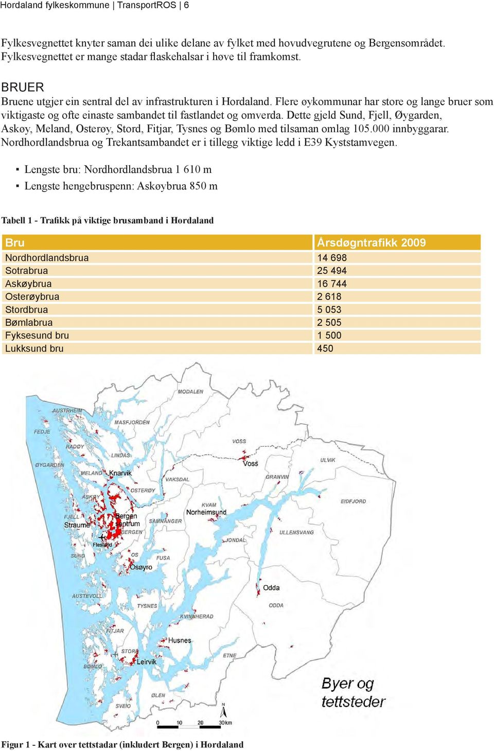 Dette gjeld Sund, Fjell, Øygarden, Askøy, Meland, Osterøy, Stord, Fitjar, Tysnes og Bømlo med tilsaman omlag 105.000 innbyggarar.