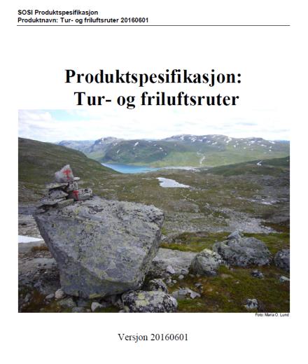 Nasjonaldatabase for tur- og friluftsruter Historikk: Miljødirektoratet (Direktoratet for naturforvaltning) og Kartverket fikk i oppdrag fra MD i 2009 og samarbeide om en fellessatsing for etablering