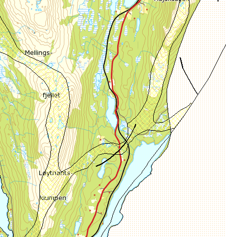 6.10.3 Reindrift Den planlagte strekningen går gjennom Voengeln-Njaarke reinbeitedistrikt sitt område.