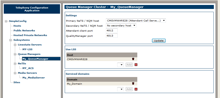 ACS Queue Manager