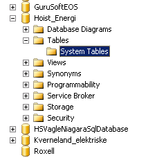 Det er vesentlig og ha en tabell struktur som skiller mellom bygg og tilhørende korrekte data. Tabell-oppsett, skal følge en standard.