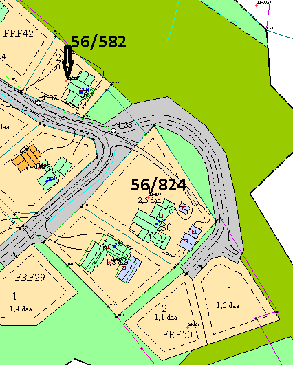 Høringsforslag, TU sak 76/15 Nytt forslag fra Arkitektbua AS Merknader til endringsforslaget: Forslaget er sendt på begrenset høring til omkringliggende naboer og til fylkesmannen.