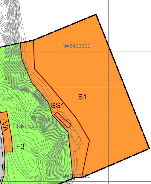 Småbåtanlegg (S1 g SS1) Etter ny plan- g bygningslv er nå småbåtanlegget plassert under bebyggelse g anlegg, g sm tidligere delt pp i småbåtanlegg i sjø g vassdrag (S1) g småbåtanlegg i sjø g