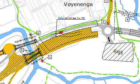 E16 Sandvika Wøyen, STØY Pelearbeider på Vøyenenga 59.