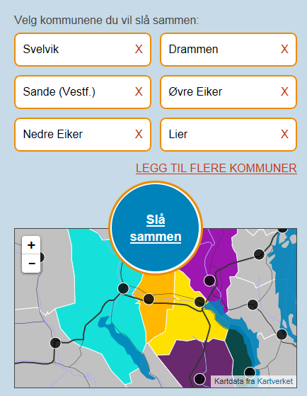 OPPDRAG + FAKTA + ANALYSE + POLITIKK = KOMMUNEREFORM