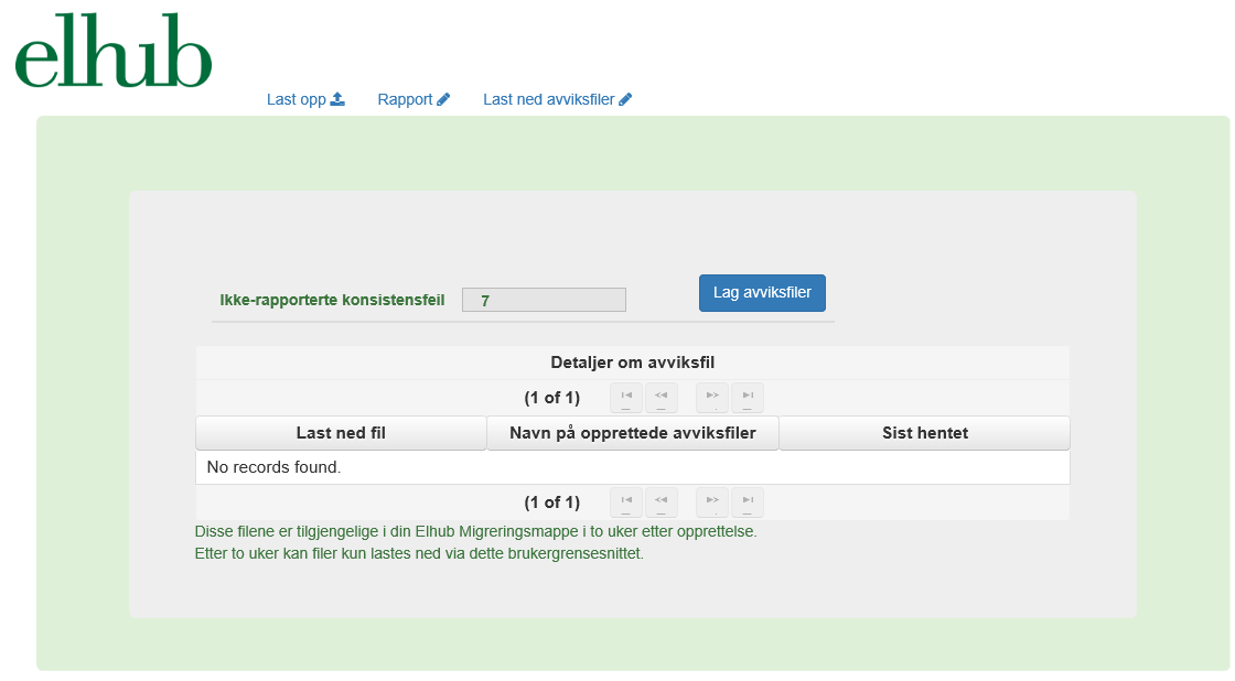 sjekk er at en rad i målepunktsfilen som inneholder et forbrukspunkt også har satt prioritet, eller at en bedriftskunde har satt organisasjonsnummer og firmanavn.