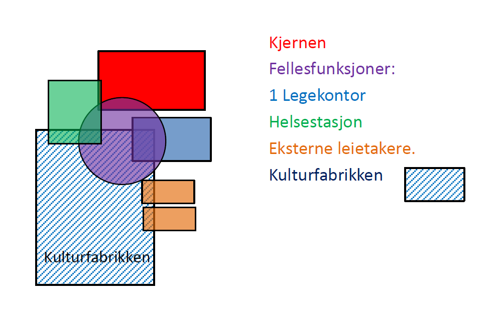 5.3 Alternativ 1 Helsehus i kultursamarbeid Innhold i alternativ 1.