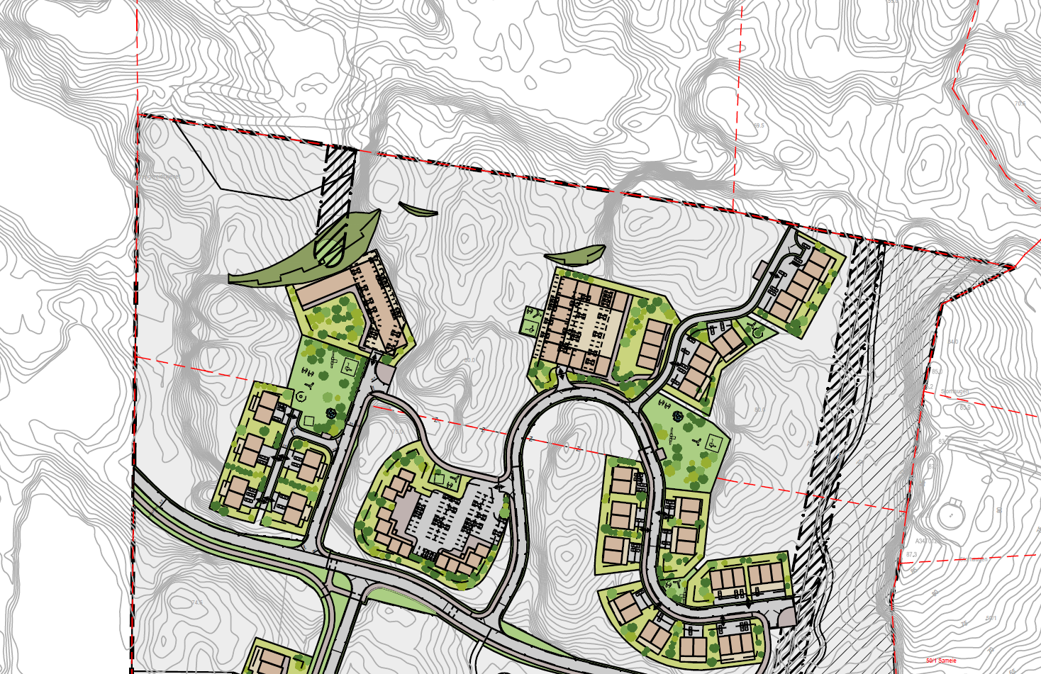 8.9 STØYTILTAK Det er i sonderingsfasen utarbeidd eit notat som omtalar støy frå motorkrossbana.