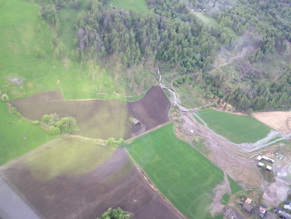 Utfordring 1: Endringer i klimaet og endringer i avrenningsfeltet Mer intensivt lokal nedbør; stor usikkerhet i nedbør-avrenning for små felt Menneskelig påvirkning, f.eks.