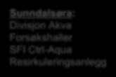 Nofima Omsetning: 545 mnok (2015) Resultat: 22 mnok (2015) 344 ansatte - 328 årsverk* 58% 42% Tromsø - Hovedkontor: Divisjon FIM, Divisjon Akva Laboratorier Forsøkshaller Kaldfjord BioTep Kraknes