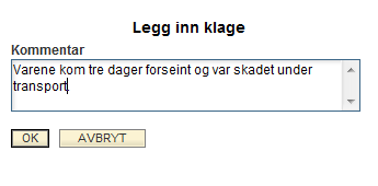 Oppgave 4 Fullt mottak av bestilling Formål: I denne oppgaven skal du lære hvordan du gjør et mottak av en bestilling når alle varene på bestillingen kommer samtidig. 1.