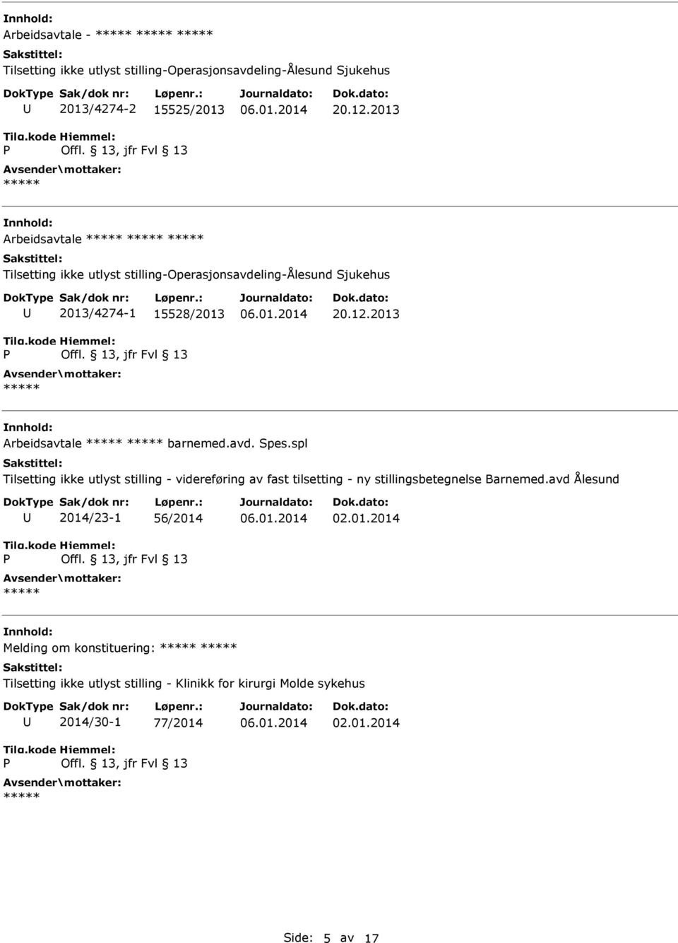 2013 Arbeidsavtale barnemed.avd. Spes.