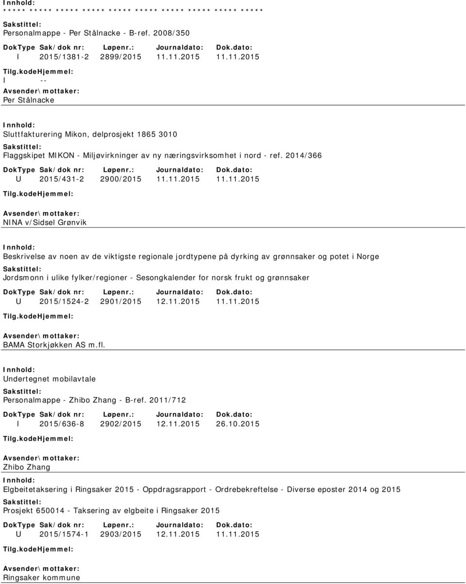 11.11.2015 NINA v/sidsel Grønvik Beskrivelse av noen av de viktigste regionale jordtypene på dyrking av grønnsaker og potet i Norge Jordsmonn i ulike fylker/regioner - Sesongkalender for norsk frukt