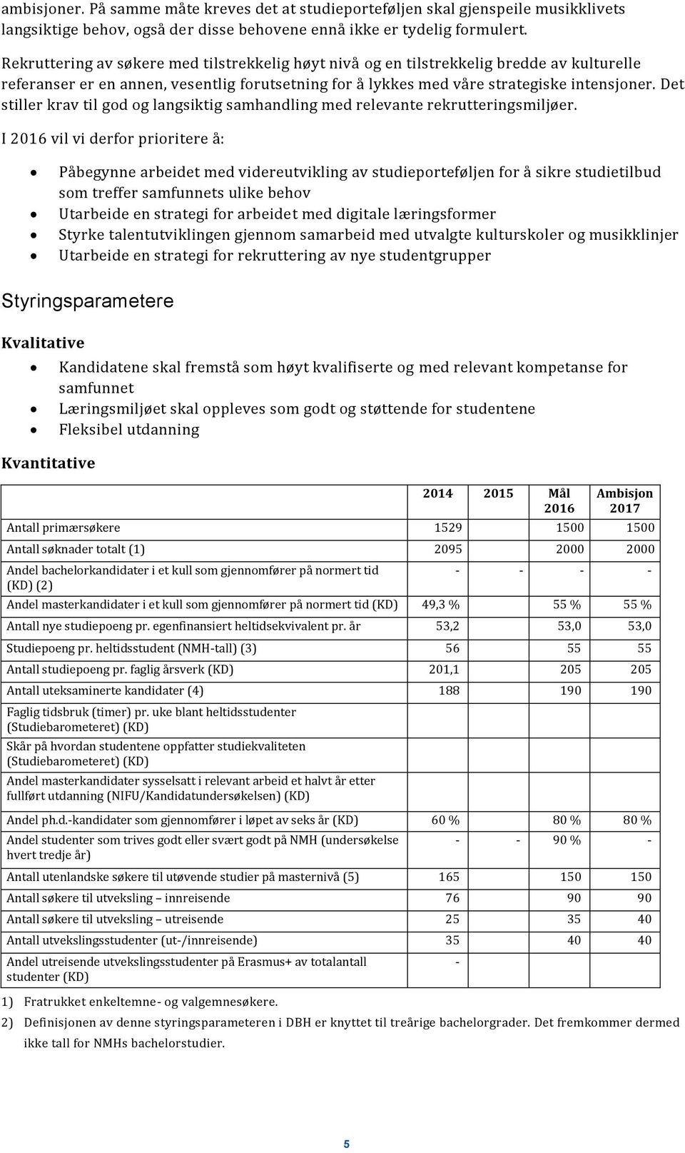 Det stiller krav til god og langsiktig samhandling med relevante rekrutteringsmiljøer.