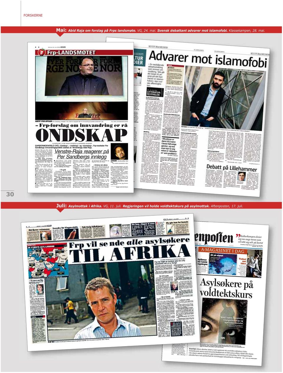 Svensk debattant advarer mot islamofobi. Klassekampen, 28. mai.