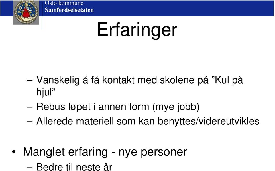 Allerede materiell som kan