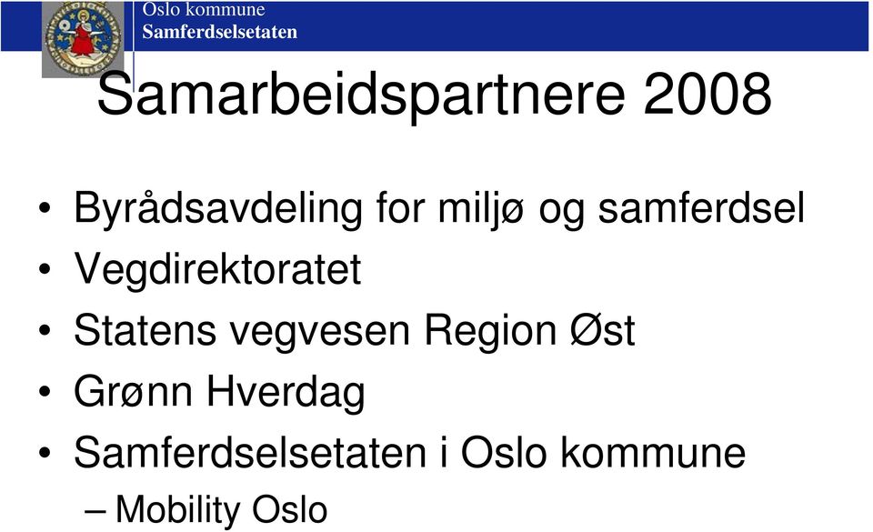 samferdsel Vegdirektoratet Statens