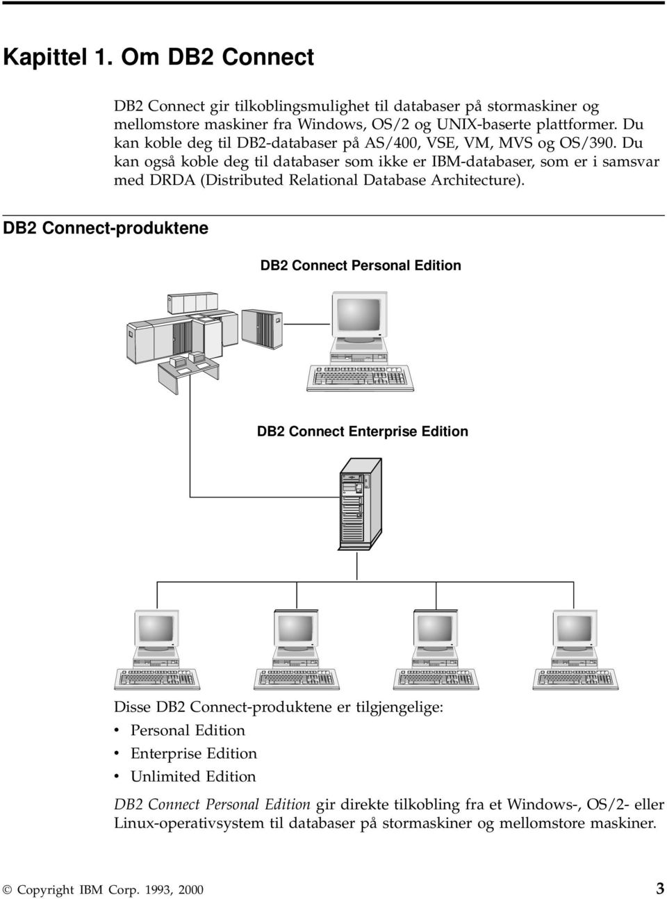 Du kan også koble deg til databaser som ikke er IBM-databaser, som er i samsvar med DRDA (Distributed Relational Database Architecture).